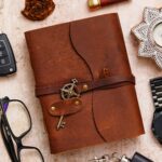 Vintage Handmade Genuine Leather Diary Journal | Premium Antique String Closure | 200 Handmade Unruled Pages DIARY-03