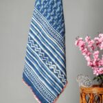 Women Pure Cotton Block Printed Dupatta Set