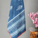 Women Pure Cotton Block Printed Dupatta Set