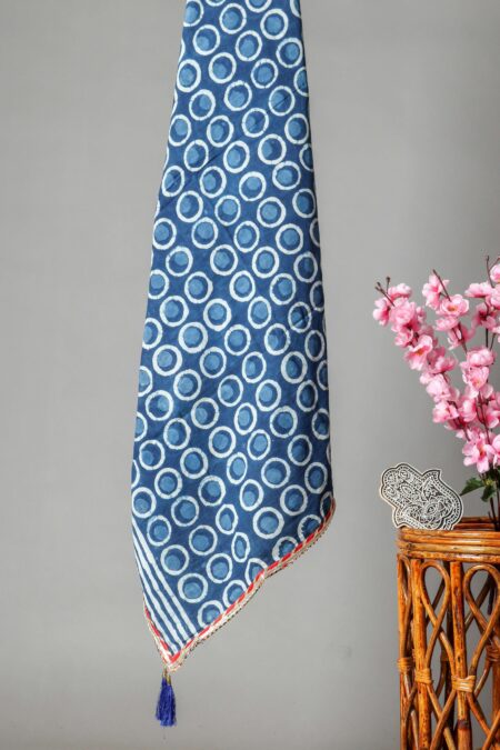 Women Pure Cotton Block Printed Dupatta Set