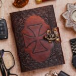 Vintage Handmade Genuine Leather Diary Journal | Premium Antique String Closure | 200 Handmade Unruled Pages DIARY-32