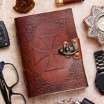 Vintage Handmade Genuine Leather Diary Journal | Premium Antique String Closure | 200 Handmade Unruled Pages DIARY-29