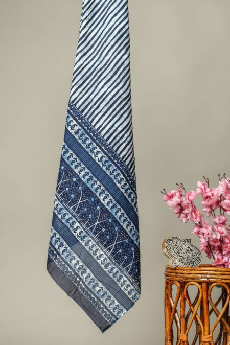 Women Pure Cotton Block Printed Dupatta Set