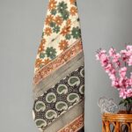 Women Pure Cotton Block Printed Dupatta Set