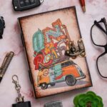 Vintage Handmade Genuine Leather Diary Journal | Premium Antique String Closure | 200 Handmade Unruled Pages DIARY-52