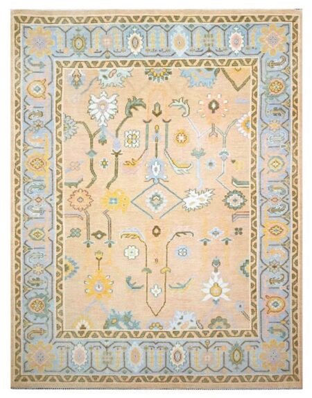 Hand-Tufted Pastel Floral Area Rug